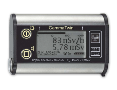 Elektronický dozimeter GammaTwin, osobný dozimeter