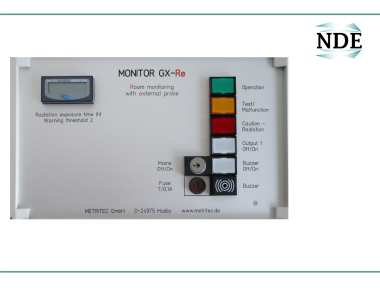MONITOR GxRe monitorovacie zariadenie ionizujúceho žiarenia pre RTG pracoviská