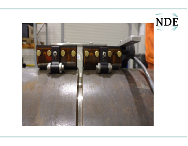 MULTI-PASS WELDS, INSPECTION WHILE WELDING IWW (EMAT)